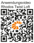 Preview: Schneider Ampelschirm Rhodos Twist LOFT 300x300cm natur + Ständer + Hülle